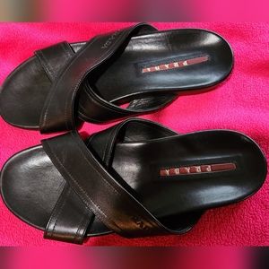 PRADA Men's Leather Sandals